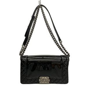 Boy Matelasse Shoulder Bag Patent